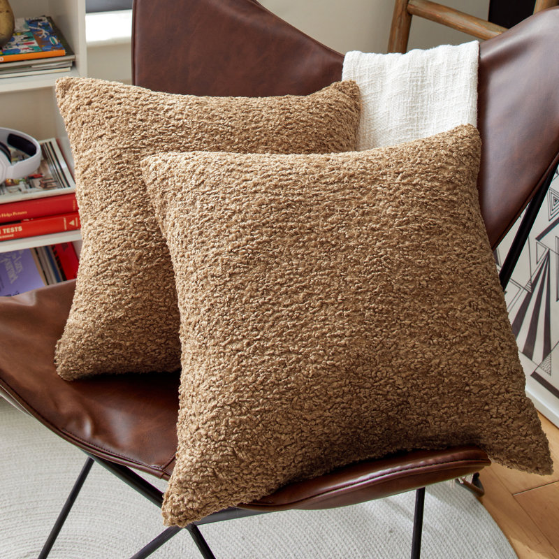 Zandra Reversible Throw Pillow, Zazzle Taupe, 6"  x 24" 