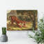 Tiger And Snake by Eugene Delacroix - Wrapped Canvas-61944878