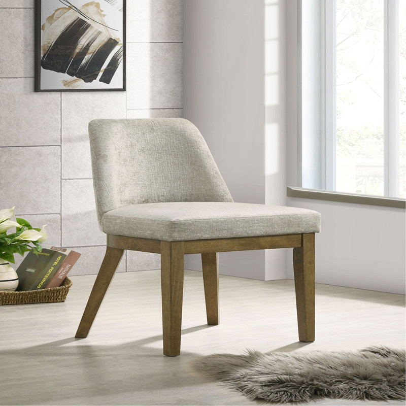 Ensemble de 2 chaises d'appoint rembourrées