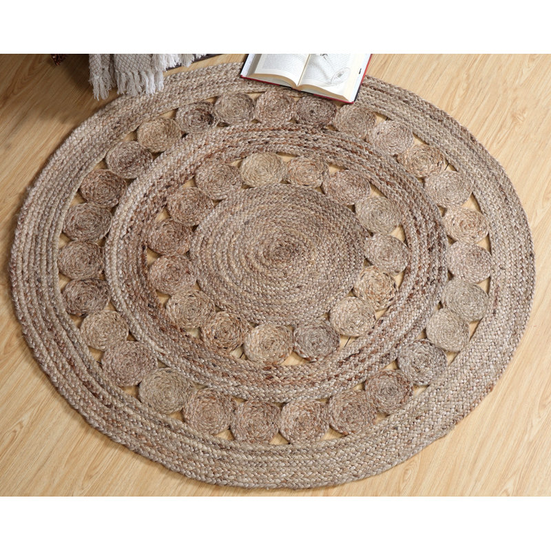 Round Gunesh Hand Woven Area Rug, Round 120cm