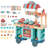 Kids Fast Food Shop Play Cart Set