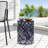 Outdoor Metal End Table -Large-1012951873