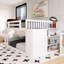 Lit superposé double avec 4 tiroirs et 3 tablettes-123150561-123150560