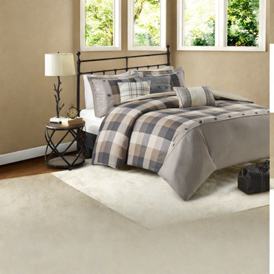 Piece Polyester Bedding Sets, King Farmhouse Herringbone For Home