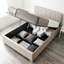 Caddo Fabric Upholstered Ottoman Bed Frame-37573948-37573952