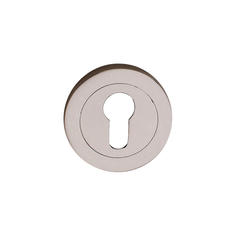 Euro Profile Escutcheon, Satin Nickel