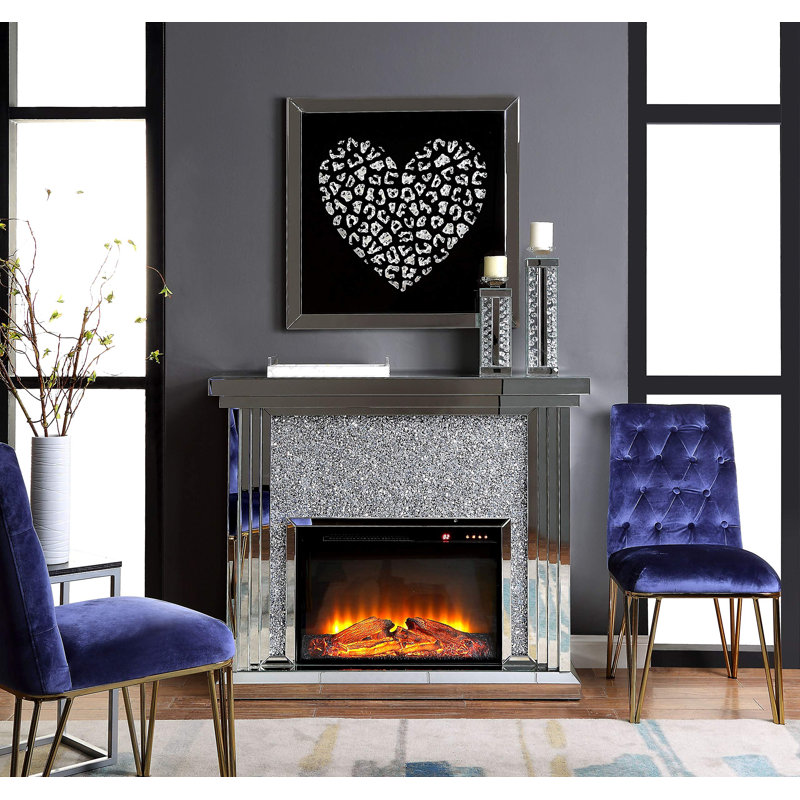 1 Panel Steel Fireplace Screen