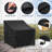 Waterproof Outdoor Chair Covers, Black, Heavy-Duty Patio Furniture Protector, 2-Pack All-Weather Series 2