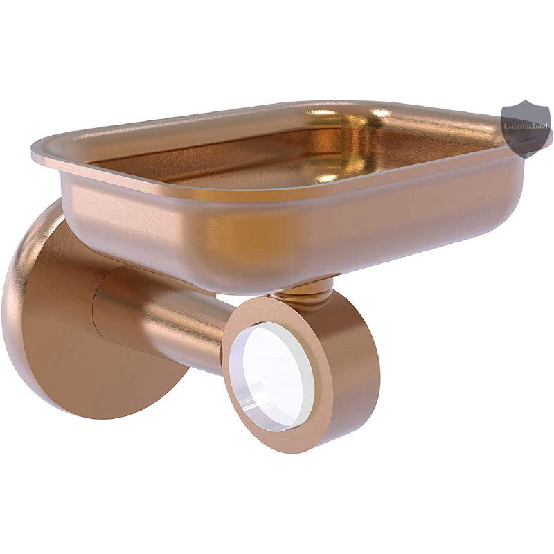 Soap Dish, Brushed Bronze