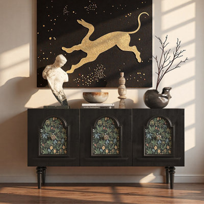 Commode d'entrée en bois massif chinois