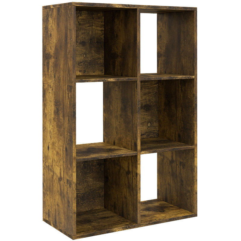 61.5 cm W Display Cabinet China Cabinet, Brown