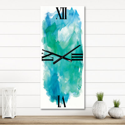 Sea Glass - Farmhouse Wall Clock
