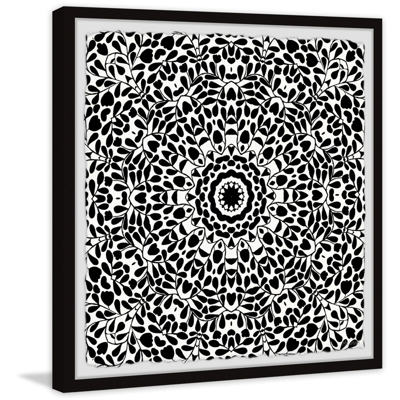 Organized Structure - Single Picture Frame Painting, 81cm H x 81cm W x 3.81cm D