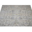 Tapis oriental gris foncé noué à la main Oriental