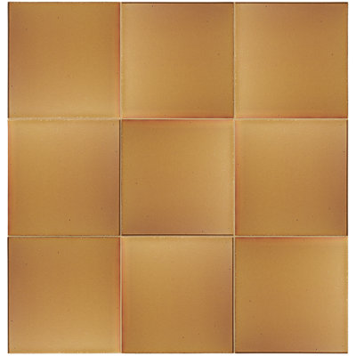 Klinker 13" x 13" Beveled Ceramic Concrete Look Wall & Floor Tile