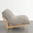 Soft 43.3 "W Oversized Accent Lounge Chair-Gray Faux Fur-493064222-493064221