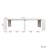 Multifunctional Extendable Console Table