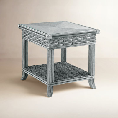 Somerset Glass Top End Table