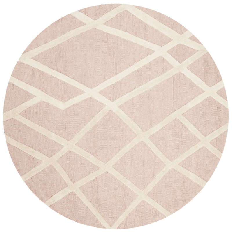 Krystyna Hand Tufted Wool Rug, Round 5'