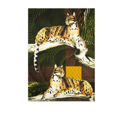 Leopard Cotton Dish Cloth Kitchen Towel