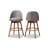 Hendrikus Swivel Upholstered Counter Stool with Solid Wood Frame-499420247-478476485