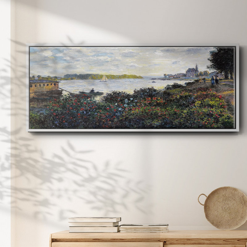 La seine à Argenteuil, 1877 - Toile encadrée