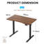 Dulane Adjustable Metal Base Standing Desk-1446280127