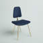 Chaise d'appoint rembourrée Ponder-1105080283