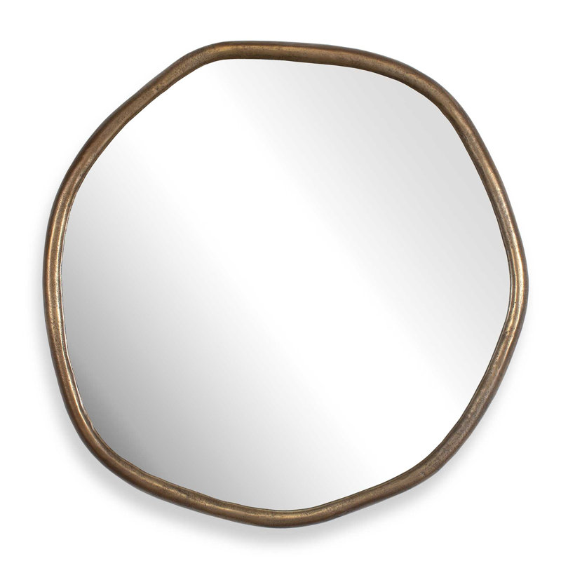Uttermost Ambrose Indoor-Outdoor Round Mirror