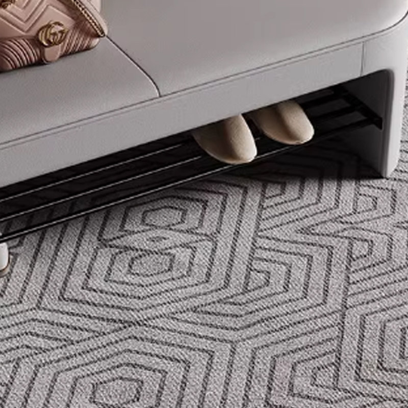 Tabouret à chaussures Premium Premium, Gris