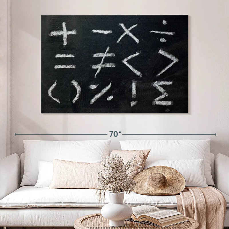 Keiri Mathematics, 34" H x 51" W