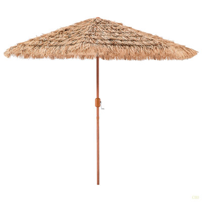 Parasol de patio en chaume 9 pi Tiki Umbrella