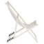 Chaise longue inclinable Hensel-695148839