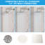 Bras de douche mural de 16 pouces avec bras d'extension de douche en acier inoxydable avec bras de douche-100668444