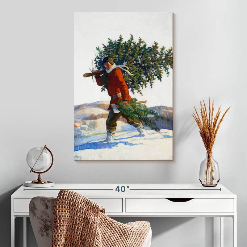 Lelend Christmas Tree - Chadds Ford, 30" H x 20" W