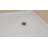 DreamLine SlimLine 30 inch D x 60 inch W x 2 3/4 inch H Single Threshold White Alcove Shower Base with 2 inch Chrome Right Round Drain-118322184-118322186