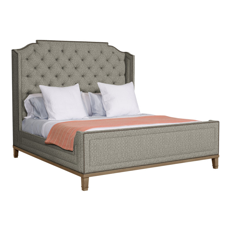 Michael Weiss Queen Glenwood Bed, Hampton, Tuck Graphite, Yes