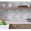 1" x 3" Glass Brick Joint Mosaic Wall and Floor Tile-60564831