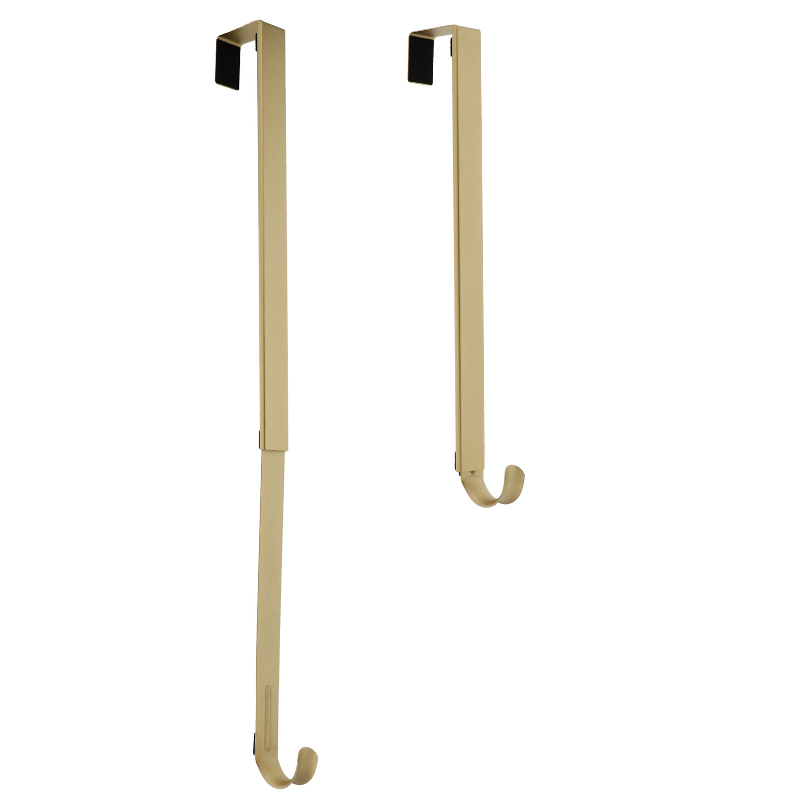 Adjustable Wreath Hanger, 20-Lb Capacity Version, Textured Gold