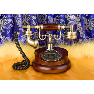 Rotary Dial Corded Telephone
