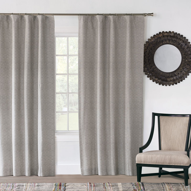 Arya Room Darkening Curtain, 48" W x 108" L