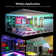 WBM Smart LP-06 Strip Light 32.8ft, for Home, Kitchen, Bedroom, Dorm Room Works with Remote Control