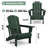 Clitheroe Foldable HDPE Adirondack Chair-2091263581