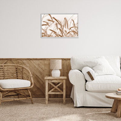 Art de giclée de blé à vent, giclée par Nancy Crowell