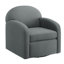 Fauteuil pivotant à 360 ° Edie Chic-1804909503