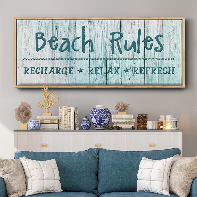 Recharges - Toile encadrée, H 24 po x l 60 po
