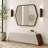 Houston Wall Accent Mirror - Walnut