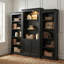 Vitrine 3 pièces 78,75 "avec plafonnier à DEL 5 couleurs-531924636