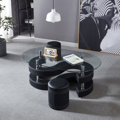 Ensemble de tables basses Burdell Ct255