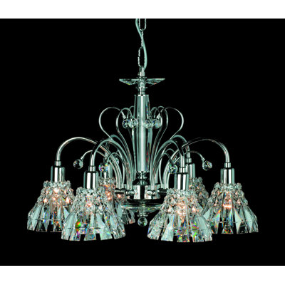 5-Light Shaded Chandelier